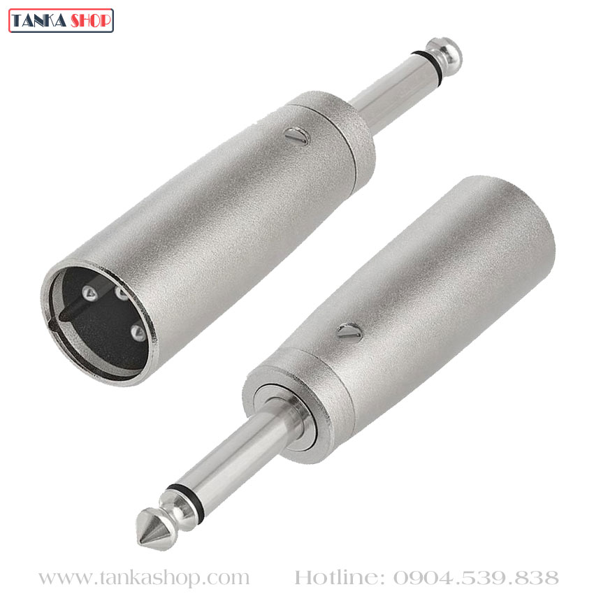 Jack chuyển XLR sang 6.35 đực