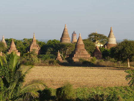 Obiective turistice Myanmar: Dupa amiaza in Bagan