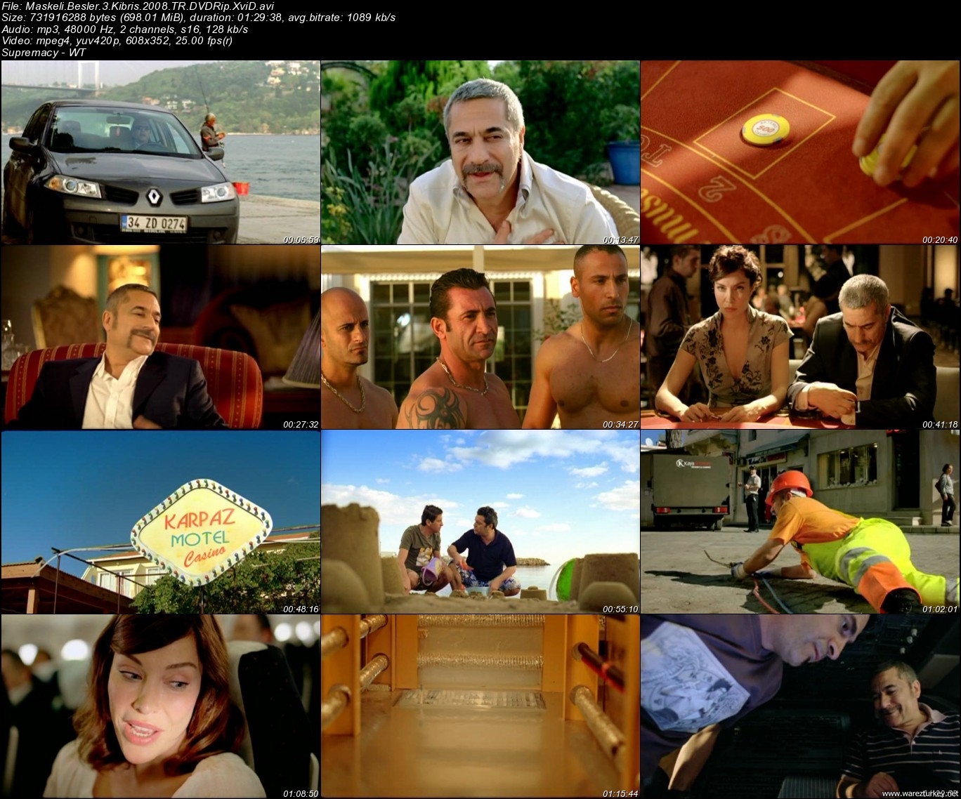 Maskeli Beşler Kıbrıs - 2008 DVDRip Tek Link indir » WarezTurkey | Program  indir - Film İndir - Oyun indir