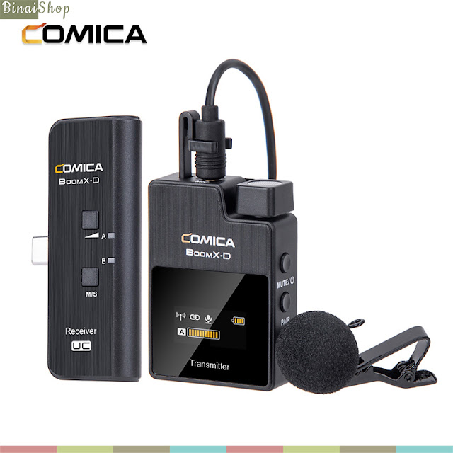 Comica BoomX-D (UC1 / UC2) - Micro Không Dây 2.4G