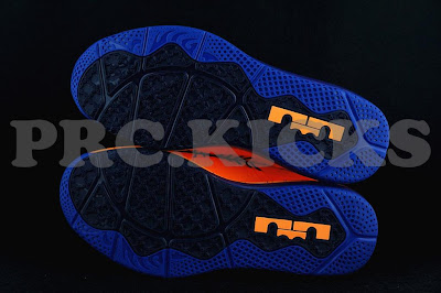 lebron 10 low orange and blue