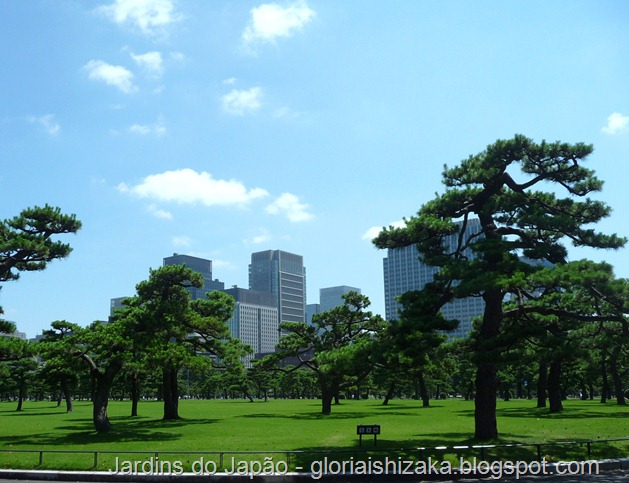 Jardins no Japão - Jardim do Palácio Imperial - Glória Ishizaka 2