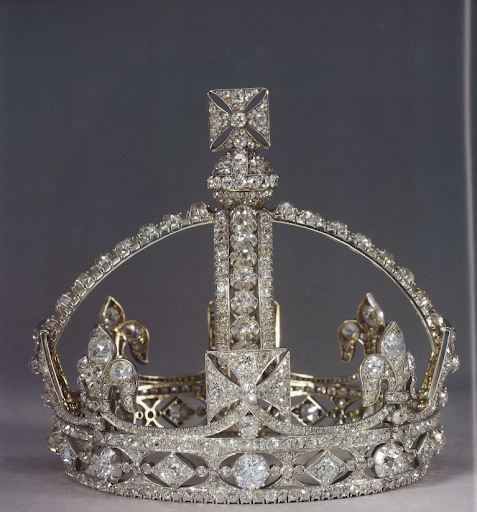 Queen Victoria's small diamond crown Despite its size this tiny crown