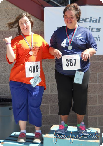 Katie - Special Olympics Medal Stand