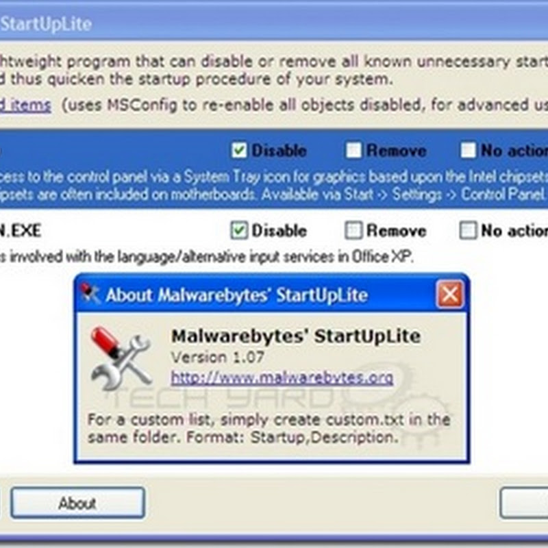 How To Remove – Disable Programs From Windows StartUp