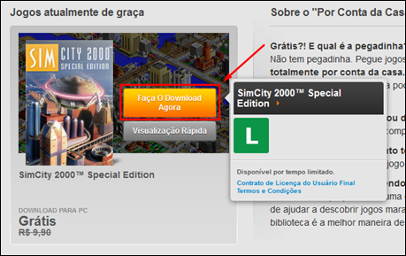 A EA está oferecendo o jogo SimCity 2000 de graça - veja como fazer o download - Visual Dicas