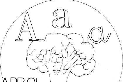 Abecedario Para Niños Con Dibujos Para Imprimir