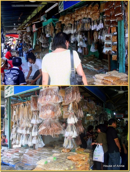 Buying dried fish in Kota Kinabalu