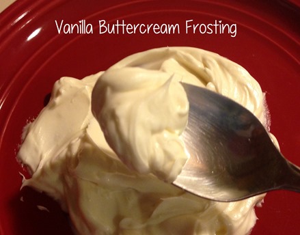 Vanilla Buttercream Frosting from NewMamaDiaries.blogspot.com