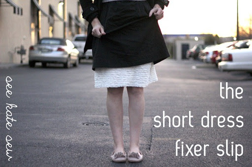 Check out her solution to that tooshort skirt 