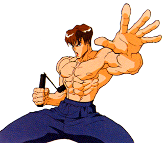 Street Fighter character Fei Long based on Bruce Lee