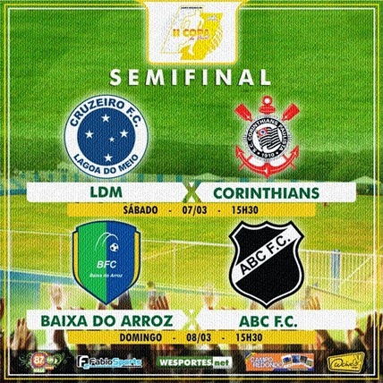 SEMIFINAL I - Copa do Povo 2014-2015 - CAMPO REDONDO - 28 E 01 - WESPORTES - FABIOSPORTS - FMVALEDASSERRAS - PORTAL