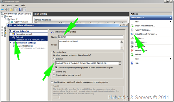 External Virtual Network