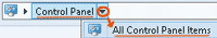 Control Panel > All control Panel Items
