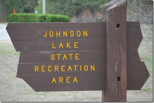 Johnson Lake Sign