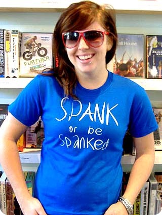 tshirt spank or be spanked