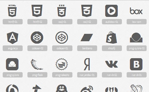 43. IcoMoon Font Icons