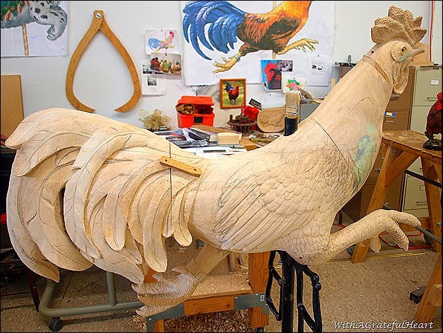 Carousel Carving - Chicken 2