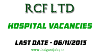 RCF Ltd Recruitment 2013