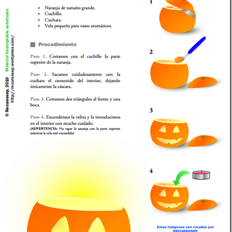 manualidades Halloween proyectos para niños