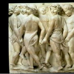 22 - Donatello - Detalle de Putti de la Cantoría Catedral Florencia