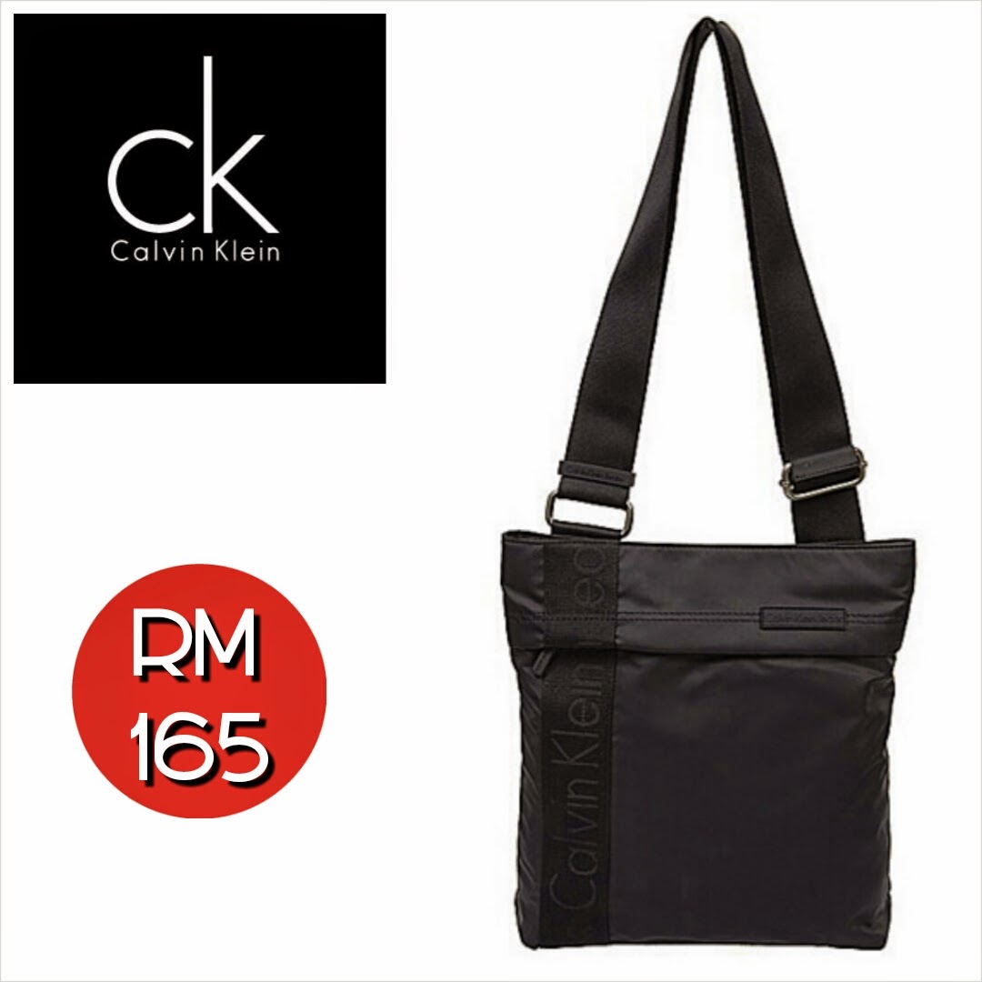 CALVIN KLEIN Medium Crossbody Bag (Black) SHANTEK COLLECTION