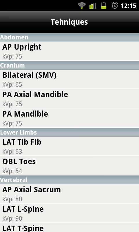 RadX Mobile Screen 2