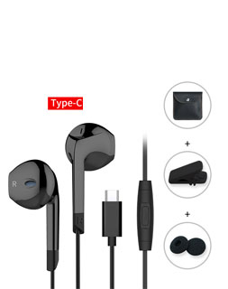 Tai nghe điện thoại laptop chân cắm Type-C Langsdom E6C