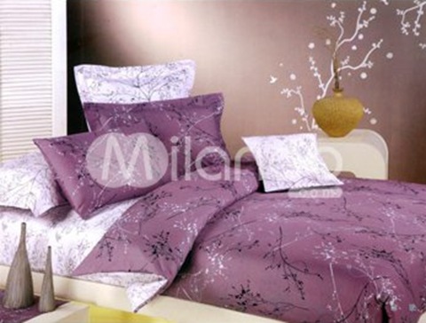 Purple Asian Bedding 97