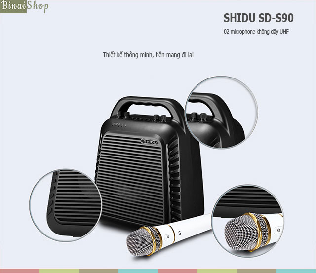SHIDU SD-S90 Loa trợ giảng công suất lớn
