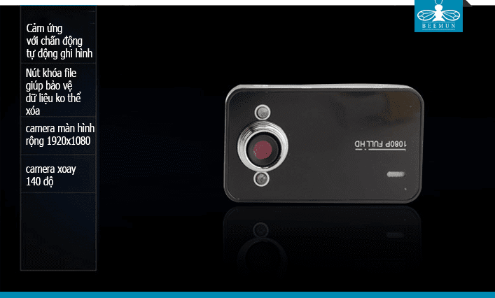 Camera hành trình cho ô tô Vehicle Black DVR
