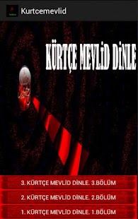 Lastest KÜRTÇE  MEVLİD  DİNLE 3 BÖLÜM APK