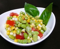 Edamame Succotash