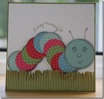 Caterpillar Card