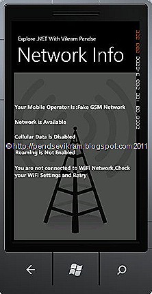 NetworkInfo