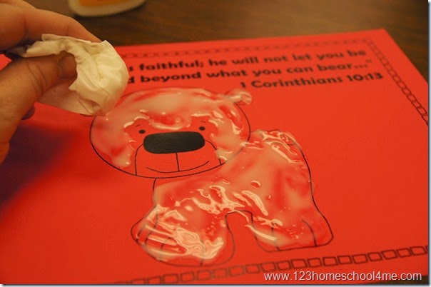 use cotton ball to spread out glue use cotton ball to spread out glue