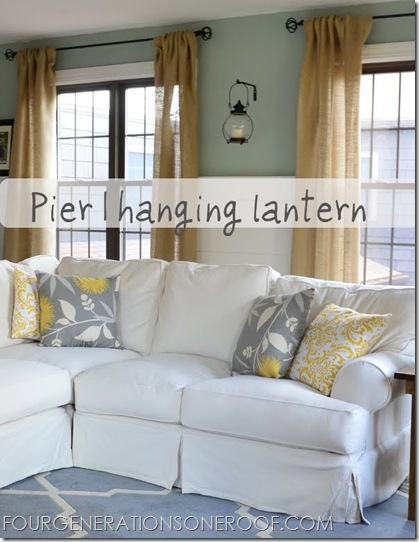 Pier 1 Imports lantern