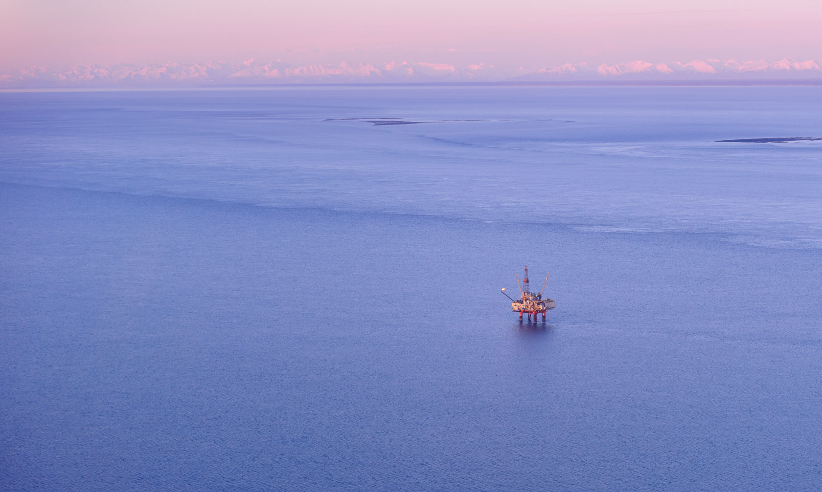 Petroleum Platform, Cook Inlet, Alaska