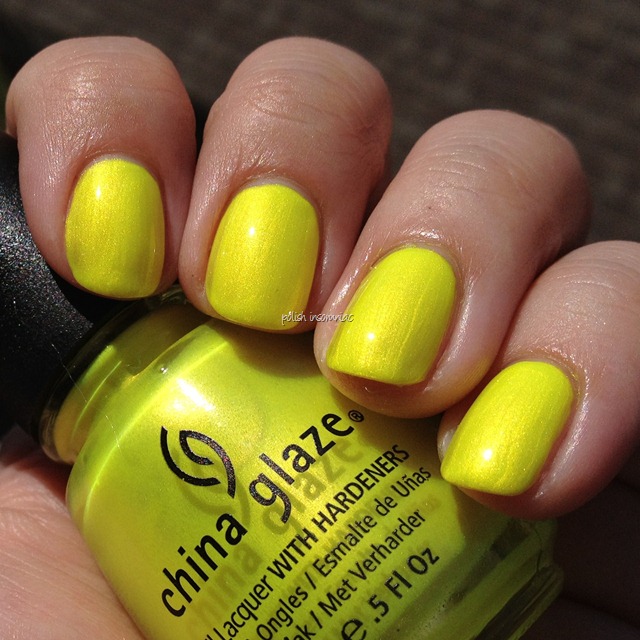 polish insomniac: China Glaze Summer Neons - Sunkissed, Splish Splash ...