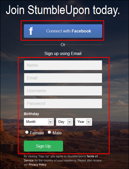 Veja apenas o que mais lhe agrada na internet -StumbleUpon - Visual Dicas