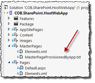 Provisioning to app web initially