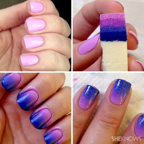 appel Schrikken trainer BeautyAndMe: Hoe lak je je nagels met een overloop effect?