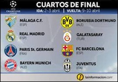 Cuartos de Final de ñla Champions League