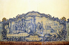 Glória Ishizaka - Mosteiro de Alcobaça - 2012 - Sala dos Reis - azulejo 5