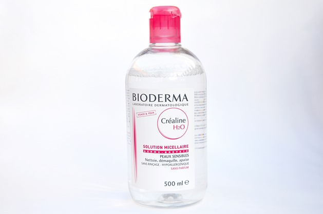 bioderma crealine h2o cleansing water french skincare makeup remover