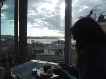 desayuno en el Tulip, Estambul