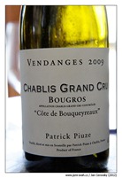 patrick_piuze_Chablis-Grand-Cru-Bougros-Cote-de-Bouqueyreaux-2009-