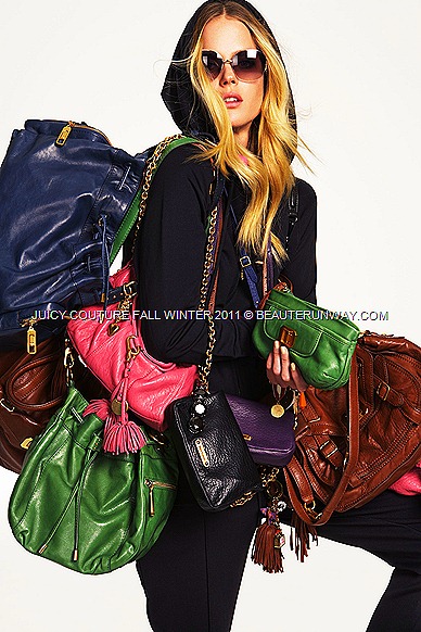 JUICY COUTURE Fall Winter 2011 bags collection