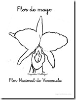 Colorear Flor De Mayo Flor Nacional De Venezuela Jugar Y Colorear