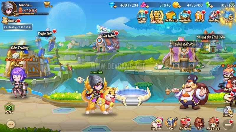Server Mobile Game GunPow Mobi